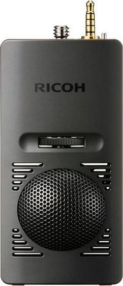 Mikrofon 3D Ricoh TA-1 për Theta V, hapësinor, i zi