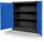 Dollap zyre Beata, metalik, anthracite dhe blu