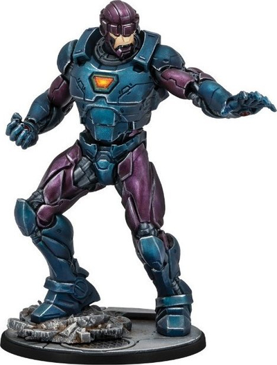 Set miniaturash Asmodee Marvel Crisis Protocol Sentinel MK IV, zgjerim loje tavoline, shumëngjyrësh