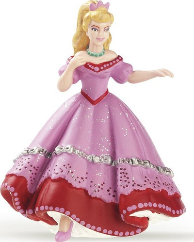 Kukull Papo Pink Dancing Princess, figurë princeshe, rozë