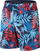 Shorc noti për burra Speedo Print Redondo, XXL, 17", blu me motive tropikale