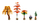 Set ndërtimi LEGO Icons Autumn Cottage Garden 11372, model kopshti, shumëngjyrëshe