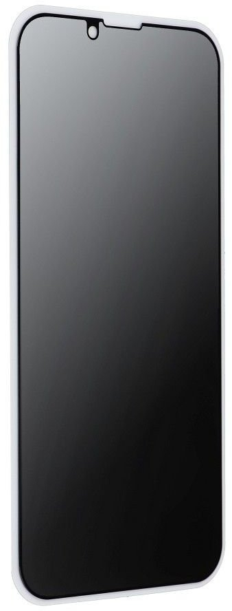Xham mbrojtës 5D Full Glue për iPhone 12 / 12 Pro, privacy, i zi