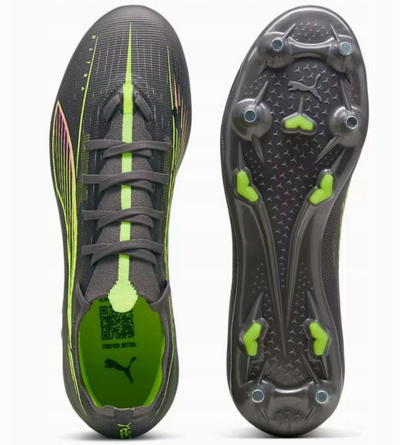 Këpucë futbolli Puma Ultra 5 Match MxSG M 108350-03, me vida, gri