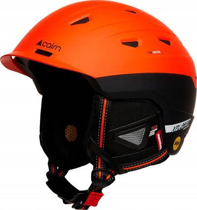Helmetë bore Cairn Xplorer Rescue MIPS, 59-61 cm, freeride, portokalli me të zezë