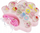 Set unaza për fëmijë Mega Creative Ring 523279, 15 copë, shumëngjyrëshe