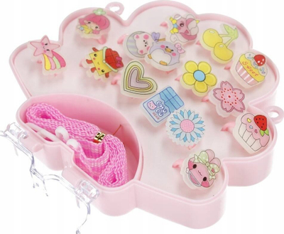 Set unaza për fëmijë Mega Creative Ring 523279, 15 copë, shumëngjyrëshe