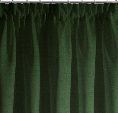 Perde Eurofirany Drape 370478, 140x270cm, poliester, jeshile e errët