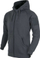 Bluzë me kapuç Helikon-Tex Urban Tactical Hoodie Lite, me zinxhir deri poshtë, xhepa anësorë, gri