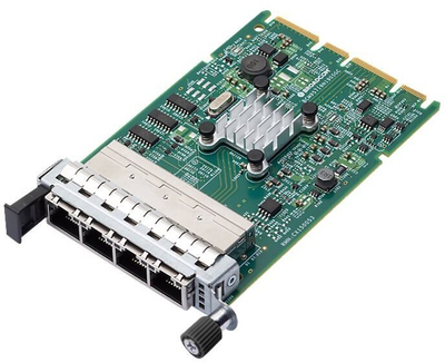 Мрежна картичка Broadcom NetXtreme N1200G, 1x 200GbE, сервер, зелена