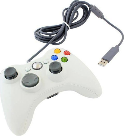 Kontroller Aptel KX13A, USB, Xbox 360, i bardhë