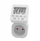 Prizë kohëmatës digjitale Solight DT, LCD, 230V 16A 3680W, e bardhë