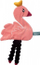 Lodër pelushi Hencz Toys Swan Kamala, me fishkëllimë, shumë e lehtë, e bardhë