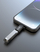 Aksesorë për karikues iPEAX OTG ADAPTER LIGHTNING, USB-A (femer), i zi