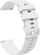Rrip silikoni për orë Huawei GT2 GT3 42mm, silikon, i bardhë
