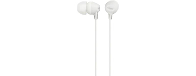 Kufje in ear Sony MDR EX15APW, me mikrofon, me kabllo, të bardha
