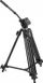 Tripod video Freepower 13356234, kokë fluide, alumini, i zi