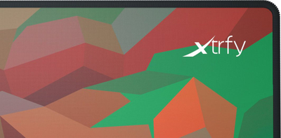 Подлога Xtrfy, XL, црвен