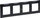 Kornizë katërfishe Legrand Niloe Selection 762024, 86x298mm, antracit