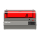 Makineri gdhendëse lazer Creality Falcon2 Pro S 22W, 355×390mm, e mbyllur, gri e kuqe