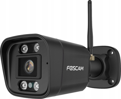Kamerë sigurie Foscam V8P, 8MP, Wi‑Fi, e zezë