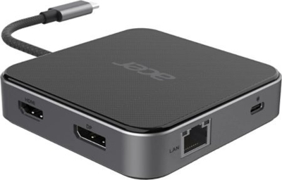 USB Hub Acer 7 me 1, 8K Multi Display, i zi
