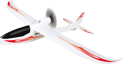 Aeroplan lodër Amewi Skyrunner V3, elektrik, bateri 300 mAh, i bardhë