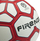 Top futbolli FireNza Firenza Multi, nr. 5, PVC Soft Feel, i bardhë me të kuqe
