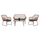 Set oborri metal + ratan (HM5530)