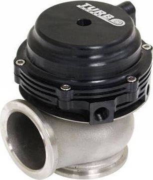 Valvul wastegate e jashtme TurboWorks 44mm, ftohje me ujë, e zezë