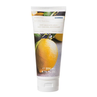 Qumësht trupi Korres Basil Lemon, 200 ml