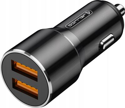 Karikues makine Jellico F9, 36W, 2x USB dhe QC 3.0, i zi