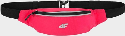 Çantë beli 4F U029, me pjesë reflektuese, rrip i rregullueshëm, coral neon