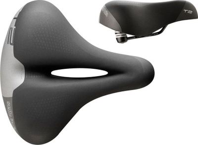 Shalë për biçikletë Selle Italia Touring T2, 7x9cm, e zezë