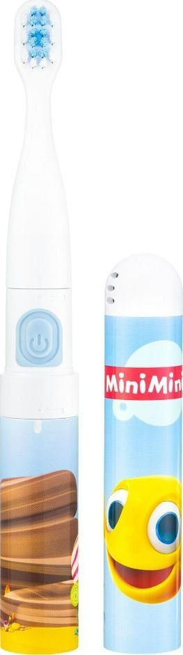 Furçë dhëmbësh elektrike sonike për kalamaj Vitammy Smile MiniMini+, me peshk blu