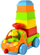 Lodër makinë Tomy Pyramid Car me timon E72467, plastike, shumëngjyrëshe