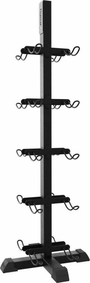 Stendë për powerbag Tiguar Powerbag Stand, mban deri në 10 çanta, çelik, ngjyrë e zezë