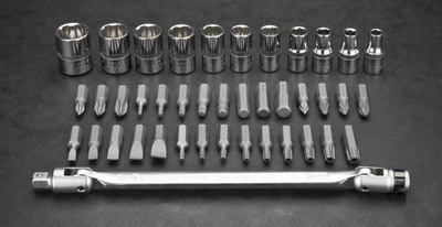 Set çelësash Neo (08-603), 1/4", 41 copë