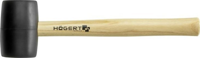 Çekiç gome Högert Technik HT3B763, 900g, kokë gome e zezë, dorezë druri