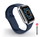 Rrip silikoni Swissten për Apple Watch 38-40mm, i kaltër
