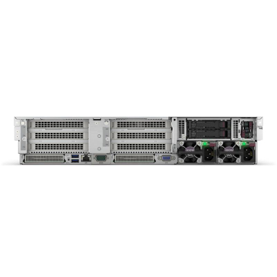 Server rack HPE ProLiant DL385 Gen11, AMD 9115 3.2GHz 16 core, 2x32GB RAM, 8x LFF, 2x1000W, gri