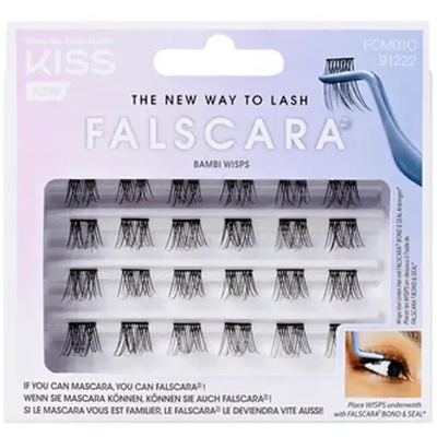 Qerpikë artificialë KISS Falscara Wisps Multi Bambi
