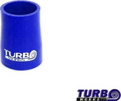 Reduktues drejt silikoni TurboWorks, 45 51mm, blu