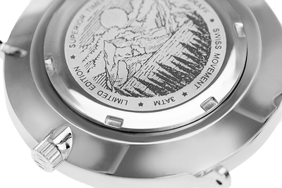 Orë për goca Frederic Graff Silver Liskamm Steel FAJ-4518, e argjendtë