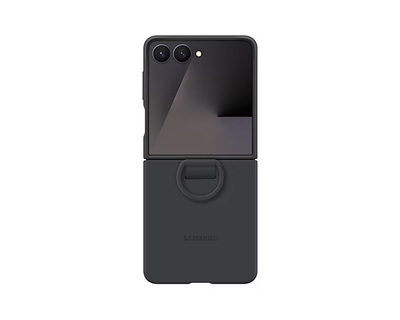 Mbështjellës silikoni me unazë për Samsung Galaxy Z Flip 7