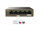 Switch PoE Tenda TEG1105PD, 5 porta Gigabit, 4x PoE OUT 802.3af, pa ventilator