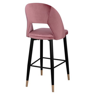Karrige bar Harper HM8526.02, velvet, kornizë metalike, dusty apple