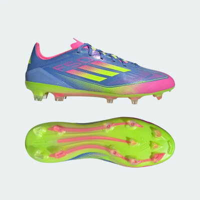 Këpucë futbolli Adidas F50 Pro FG M IE1285, për fushë të fortë, të bardha