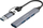 USB разделник Canyon DS-02, 4 во 1 USB A C, сив