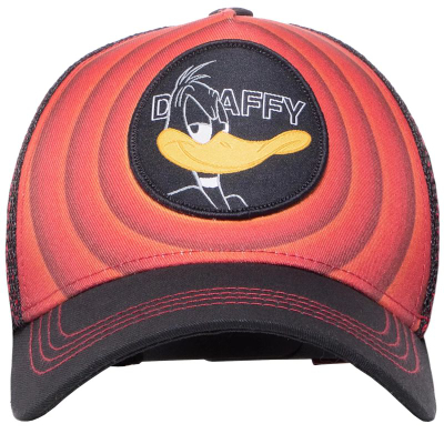 Kapelë baseball Capslab Looney Tunes Daffy Duck CL-LOO-3-DAF1, e rregullueshme, e zezë